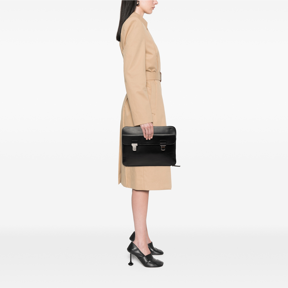 Pre-Loved Saint Laurent Leather Clutch - Picture 6 of 6